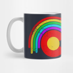 Colorado Flag Rainbow Mug